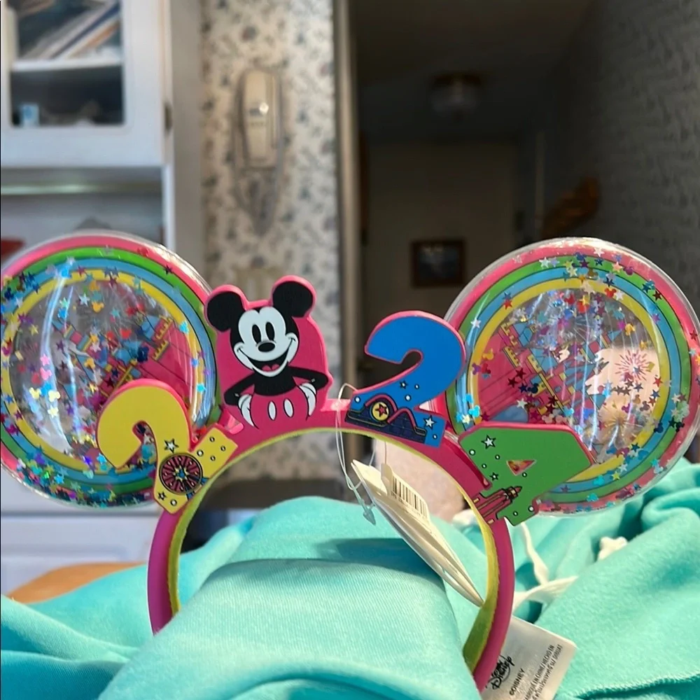 Mickey Mouse 2024 Ear Headband Disneyland Resort Disney NWT